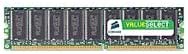 Corsair VS512MB400C3 Value Select 512MB DDR DIMM