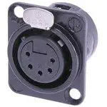 Neutrik NC5FD-L-B-1 5-Pin XLR Female Connector — main product image