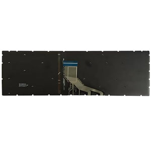 Laptopshell Hub HP 15-CX Purple Backlit Palmrest Keyboard