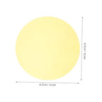 Veemoon Yellow Light Diffuser Film for LED Lamps, 10-Pack