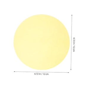 Veemoon Yellow Light Diffuser Film for LED Lamps, 10-Pack