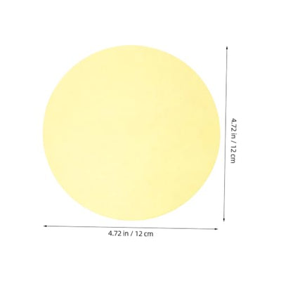 Veemoon Yellow Light Diffuser Film for LED Lamps, 10-Pack