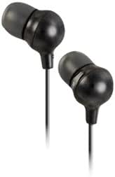 JVC HAFR36B Marshmallow In-Ear Headphones Black Mic — main product image