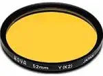 Hoya 0678 55mm HMC Yellow Filter - Screw-in — main product image