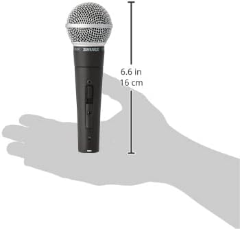 Shure SM58S Vocal Microphone - Dynamic Cardioid with Switch