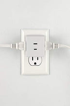 GE 54768 3-Outlet Polarized Wall Tap Adapter