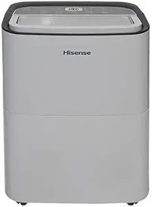 Hisense DH5019K1G 50-Pint Energy Star Dehumidifier (Renewed)