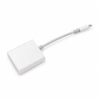 Luooi 3-in-1 Lightning Card Reader for iPhone and iPad