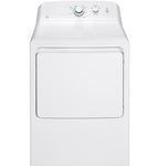 GE GTX33GASKWW 6.2 Cu. Ft. Aluminized Alloy Drum Gas Dryer White