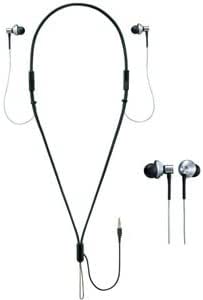 Sony MDR-NX3(S) Silver In-Ear Headphones (Japan Import)