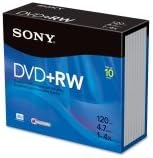 Sony 10DPW47R2 4x DVD-RW Recordable Media