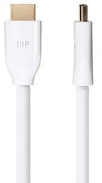 Monoprice 121511 Premium HDMI Cable White 25ft