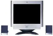 HP P9603A#ABA MX704 17" CRT Monitor Harman Kardon Speakers