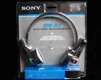 Sony SRF-R7 AM/FM Stereo Headphone Receiver — main product image
