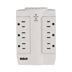 RCA PSWTS6F Wall Tap Surge Protector 6 Outlet Swivel