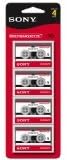 Sony MC60R/4 Microcassette 4-Pack