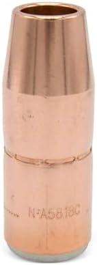 Miller N-A5818CM AccuLock S Recessed MIG Nozzle Copper