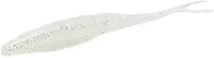 Zoom Salty Super Fluke White Ice 5-Inch Bait