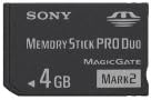 Sony FBA_MSM-T4 G 4GB Memory Stick Pro Duo Mark 2