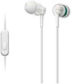 Sony MDREX100APW.CE7 White In-Ear Smart Phone Headset — main product image