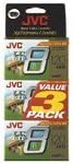 JVC P6120HMDU3 Hi8 Metal Particle Video Tape (3-Pk)