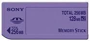 Sony MSA-128S2 256Mb Memory Stick (Memory Select)