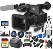 Panasonic 6PANAGUX180GP5 AG-UX180 4K Camcorder Professional Bundle