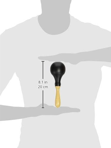 Latin Percussion M281 Mini Maracas Black