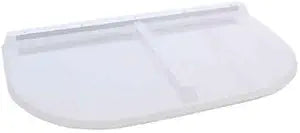 Shape 45"x26" U-Shape Polycarbonate Window Well Cover