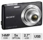Sony Dsc-W620 Cyber-Shot Digital Camera - Black — main product image