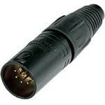 Neutrik NC7MX-B XLR 7-Pin Audio & Video Connector