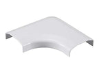 Monoprice 121692 Aluminum Raceway 90-Degree Corner - White