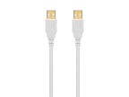 Monoprice 108612 10ft USB 2.0 A Male to A Male Cable White