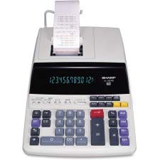 Sharp el-1197piii 12-Digit 2-Color Printing Calculator