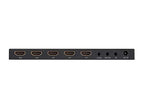 Monoprice 139666 Blackbird 4K HDMI 4x1 Switch with Audio Extractor