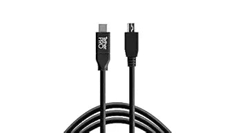 Tether Tools 502514-54 USB-C to Micro-B 5-Pin Cable