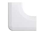 Monoprice 121692 Aluminum Raceway 90-Degree Corner - White