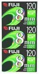 Fujifilm 8MM3PK 120-Minute 8mm Video Tapes 3-Pack