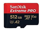 SanDisk 512GB-TF-Extreme Pro Micro SD Card + Reader