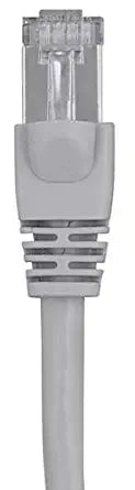 Monoprice 124410 Cat6A Ethernet Cable 75ft STP Gray — main product image