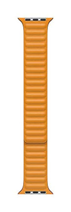 Apple Leather Link Watch Band 40mm California Poppy