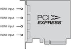 Blackmagic Design BDLKDVQDHDMI4K DeckLink Quad HDMI Capture Card