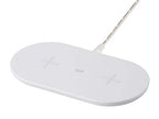 Monoprice 138134 Qi Dual Fast Wireless Charging Pad