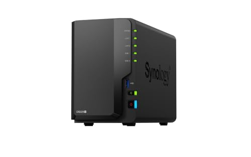 Synology DS225+ Two-Bay Pre-Configured Desktop NAS — main product image