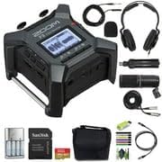Zoom F3 Professional Field Recorder - 32-Bit Float, 2 XLR, Bundle