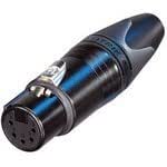 Neutrik NC5FXX-B 5-Pin Female XLR Connector