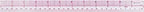Westcott B-65 12-Inch/30cm Beveled Ruler - Clear