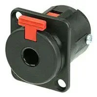 Neutrik NJ3FP6CBAG RCA/Phono Jack 3-Position (50 Pieces)