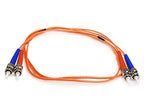 Monoprice 102601 Fiber Optic Cable 1M ST to ST OM1