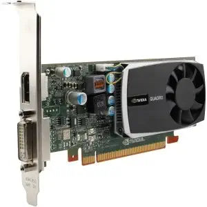 HP WS093AA NVIDIA Quadro 600: 1GB PCIe Graphics Card — main product image